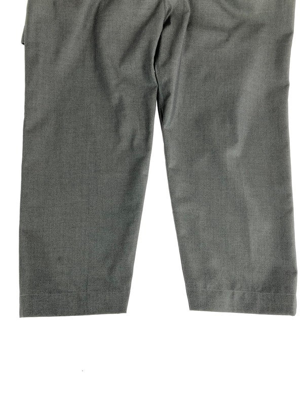 【ジャンク品】【メンズ】 SLACKS PANTS スラックスパンツ ボトムス カスタム品 151-240210-kk-32-tag サイズ：2 カラー：グレー 万代Net店