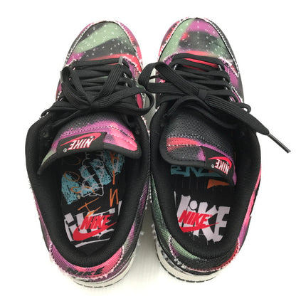 【中古美品】【メンズ】 NIKE ナイキ DUNK LOW RETRO PREMIUM GRAFFITI DM0108-002 ダンク ロー レトロ プレミアム グラフィティ スニーカー 靴 160-250124-hi-05-tag サイズ：27.5cm US 9.5 カラー：BLACK/BLACK-SUMMIT WHITE 万代Net店