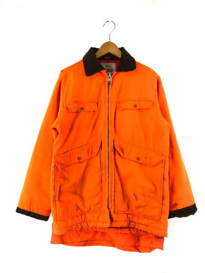 【現状渡し品】【メンズ】 WOOLRICH ウールリッチ HUNTING JACKET VINTAGE ハンティングジャケット アウター 144-240301-kk-30-tag サイズ：S カラー：オレンジ 万代Net店