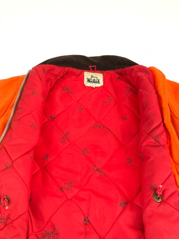 【現状渡し品】【メンズ】 WOOLRICH ウールリッチ HUNTING JACKET VINTAGE ハンティングジャケット アウター 144-240301-kk-30-tag サイズ：S カラー：オレンジ 万代Net店