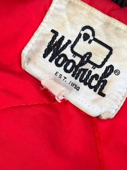 【現状渡し品】【メンズ】 WOOLRICH ウールリッチ HUNTING JACKET VINTAGE ハンティングジャケット アウター 144-240301-kk-30-tag サイズ：S カラー：オレンジ 万代Net店