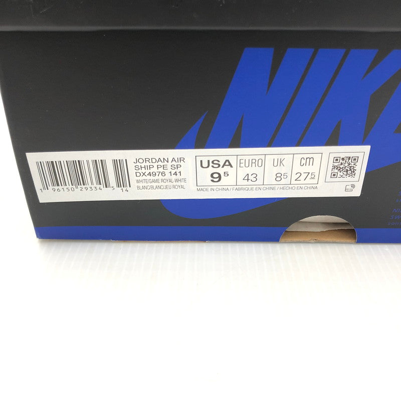 【中古美品】【メンズ】 NIKE ナイキ ×A MA MANIERE ア マ マニエール 別注 コラボ AIR SHIP PE SP DX4976-141 エア シップ スニーカー 靴 160-250211-yk-01-tag サイズ：27.5cm/US9.5 カラー："GAME ROYAL" WHITE/GAME ROYAL-WHITE 万代Net店