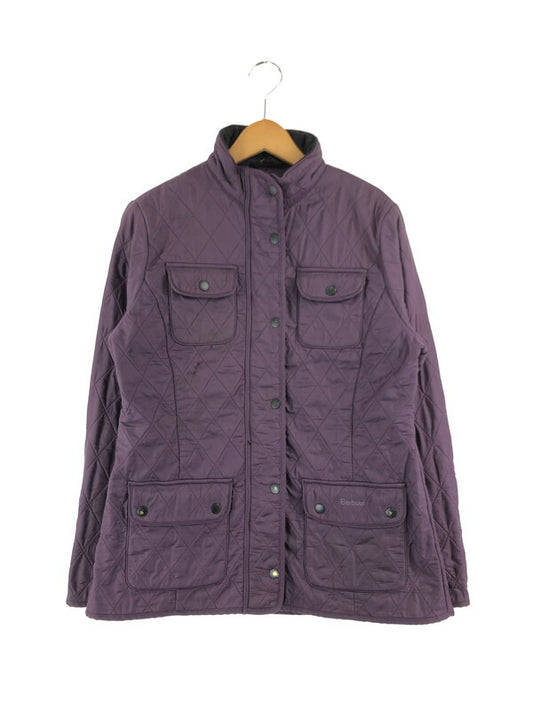 【現状渡し品】【レディース】 Barbour バーブァー UTILITY POLAR QUILT JACKET ユーティリティー ポーラー キルトジャケット ライトアウター 144-231008-kk-26-tag サイズ：UK14 カラー：パープル 万代Net店