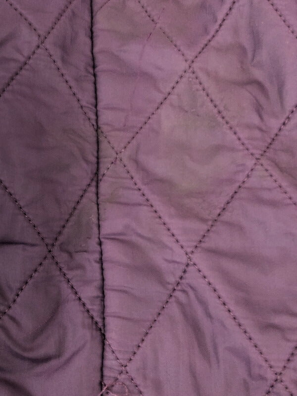 【現状渡し品】【レディース】 Barbour バーブァー UTILITY POLAR QUILT JACKET ユーティリティー ポーラー キルトジャケット ライトアウター 144-231008-kk-26-tag サイズ：UK14 カラー：パープル 万代Net店