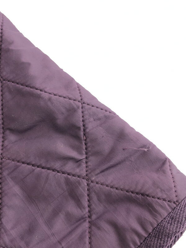 【現状渡し品】【レディース】 Barbour バーブァー UTILITY POLAR QUILT JACKET ユーティリティー ポーラー キルトジャケット ライトアウター 144-231008-kk-26-tag サイズ：UK14 カラー：パープル 万代Net店