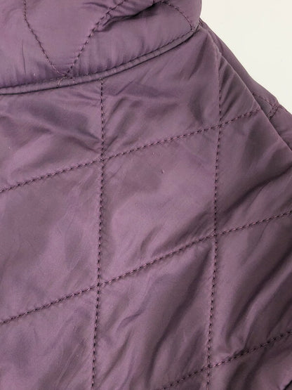 【現状渡し品】【レディース】 Barbour バーブァー UTILITY POLAR QUILT JACKET ユーティリティー ポーラー キルトジャケット ライトアウター 144-231008-kk-26-tag サイズ：UK14 カラー：パープル 万代Net店
