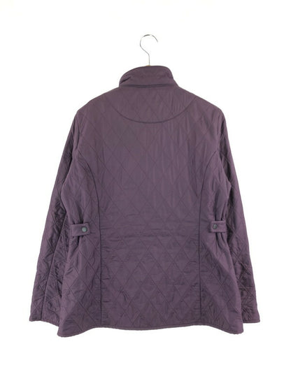 【現状渡し品】【レディース】 Barbour バーブァー UTILITY POLAR QUILT JACKET ユーティリティー ポーラー キルトジャケット ライトアウター 144-231008-kk-26-tag サイズ：UK14 カラー：パープル 万代Net店