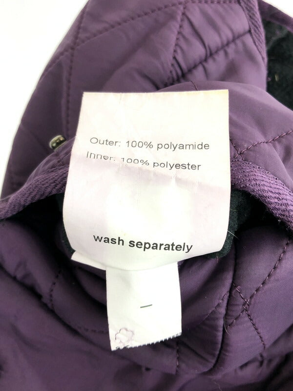 【現状渡し品】【レディース】 Barbour バーブァー UTILITY POLAR QUILT JACKET ユーティリティー ポーラー キルトジャケット ライトアウター 144-231008-kk-26-tag サイズ：UK14 カラー：パープル 万代Net店