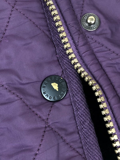 【現状渡し品】【レディース】 Barbour バーブァー UTILITY POLAR QUILT JACKET ユーティリティー ポーラー キルトジャケット ライトアウター 144-231008-kk-26-tag サイズ：UK14 カラー：パープル 万代Net店