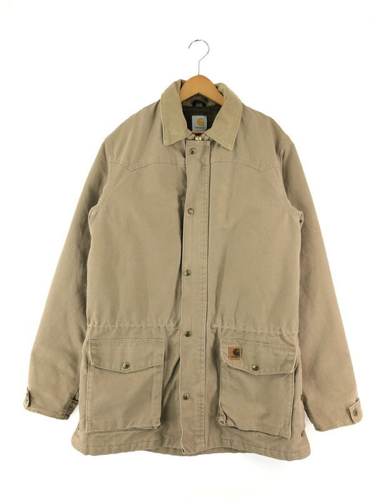 【中古品】【メンズ】 CARHARTT カーハート BLANKET LINED CHORE COAT C52 ブランケットライン チョアコート アウター 146-240106-kk-48-tag サイズ：L カラー：ベージュ 万代Net店