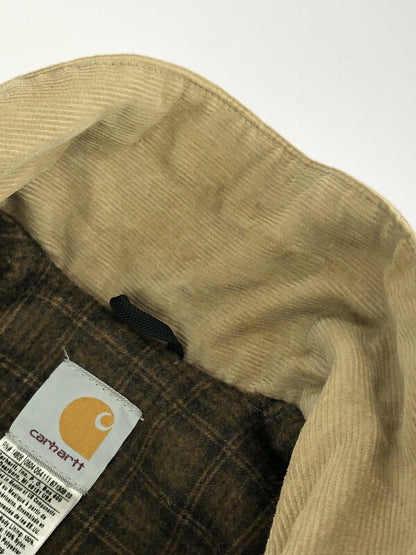 【中古品】【メンズ】 CARHARTT カーハート BLANKET LINED CHORE COAT C52 ブランケットライン チョアコート アウター 146-240106-kk-48-tag サイズ：L カラー：ベージュ 万代Net店