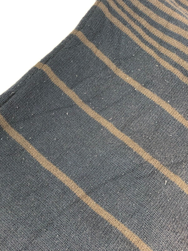 【現状渡し品】【メンズ】 LACOSTE ラコステ BORDER KNIT ZIP UP JACKET ボーダーニットジップブルゾン 146-231212-mo-16-tag サイズ：4 カラー：ダークグレー 万代Net店