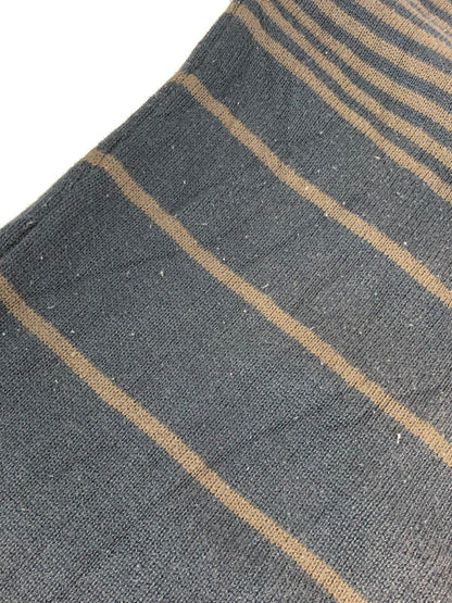 【現状渡し品】【メンズ】 LACOSTE ラコステ BORDER KNIT ZIP UP JACKET ボーダーニットジップブルゾン 146-231212-mo-16-tag サイズ：4 カラー：ダークグレー 万代Net店