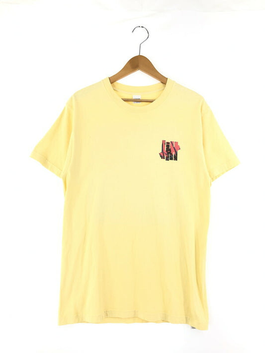 【中古品】【メンズ】 UNDEFEATED アンディーフィーテッド 20SS ALL NET S/S TEE 201077001010 オールネット ショートスリーブ Tシャツ 半袖Tシャツ 142-231224-kk-01-tag サイズ：S カラー：イエロー 万代Net店