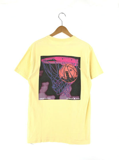 【中古品】【メンズ】 UNDEFEATED アンディーフィーテッド 20SS ALL NET S/S TEE 201077001010 オールネット ショートスリーブ Tシャツ 半袖Tシャツ 142-231224-kk-01-tag サイズ：S カラー：イエロー 万代Net店