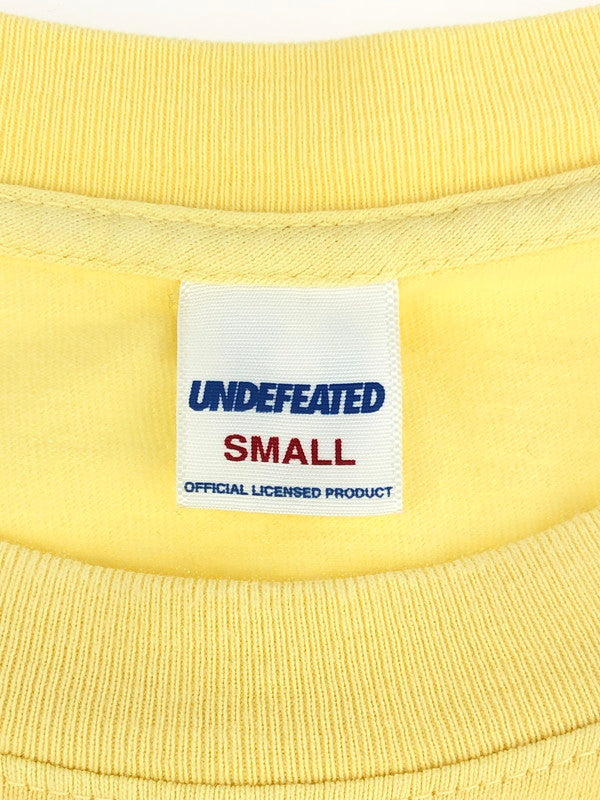 【中古品】【メンズ】 UNDEFEATED アンディーフィーテッド 20SS ALL NET S/S TEE 201077001010 オールネット ショートスリーブ Tシャツ 半袖Tシャツ 142-231224-kk-01-tag サイズ：S カラー：イエロー 万代Net店