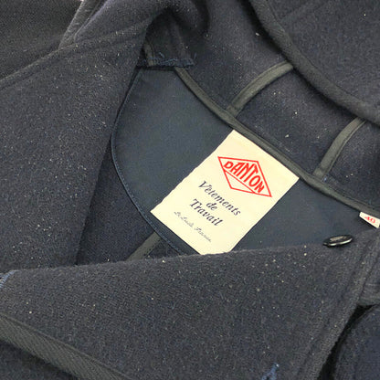 【中古品】【メンズ】 WOOL DOUBLE BUTTON MOSSER COAT 12A-SL-001 JD-8239 WOM ウール ダブルボタン モッサコート アウター 144-220702-rs-08-tag サイズ：40 カラー：ネイビー 万代Net店