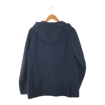 【中古品】【メンズ】 WOOL DOUBLE BUTTON MOSSER COAT 12A-SL-001 JD-8239 WOM ウール ダブルボタン モッサコート アウター 144-220702-rs-08-tag サイズ：40 カラー：ネイビー 万代Net店