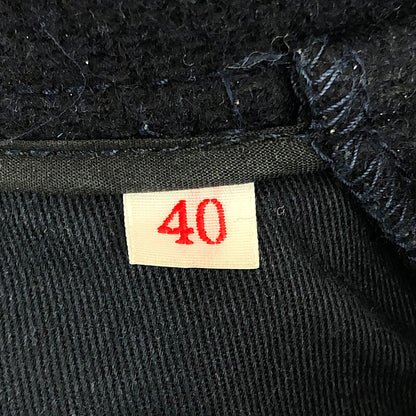 【中古品】【メンズ】 WOOL DOUBLE BUTTON MOSSER COAT 12A-SL-001 JD-8239 WOM ウール ダブルボタン モッサコート アウター 144-220702-rs-08-tag サイズ：40 カラー：ネイビー 万代Net店