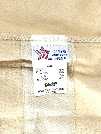 【現状渡し品】【メンズ】 schott ショット N.Y.C LONG DUFFEL COAT USA製 ロングダッフルコート アウター 145-240122-kk-18-tag サイズ：M カラー：ベージュ 万代Net店