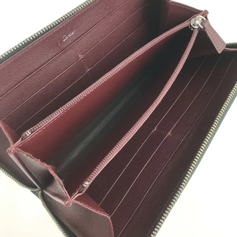 【中古品】【メンズ】 CARTIER カルティエ MUST DE CARTIER ZIPPED INTERNATIONAL WALLET L3001489 ジップド インターナショナルウォレット 長財布 181-240111-kk-36-tag カラー：ブラック 万代Net店