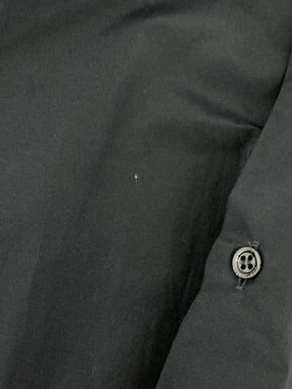 【中古品】【メンズ】 RAF SIMONS ラフシモンズ 20SS OVERSIZED SHIRT WITH PATCHES 201-293-15020-00044 オーバーサイズド シャツ ウィズ パッチーズ 140-231105-kk-02-tag サイズ：44 カラー：ブラック 万代Net店