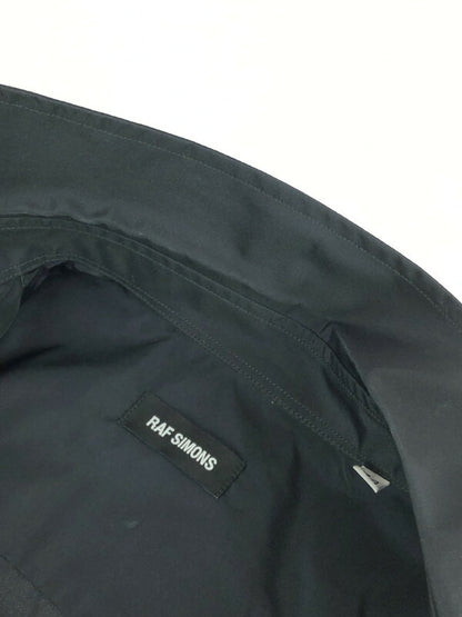 【中古品】【メンズ】 RAF SIMONS ラフシモンズ 20SS OVERSIZED SHIRT WITH PATCHES 201-293-15020-00044 オーバーサイズド シャツ ウィズ パッチーズ 140-231105-kk-02-tag サイズ：44 カラー：ブラック 万代Net店