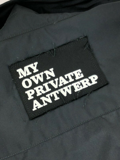 【中古品】【メンズ】 RAF SIMONS ラフシモンズ 20SS OVERSIZED SHIRT WITH PATCHES 201-293-15020-00044 オーバーサイズド シャツ ウィズ パッチーズ 140-231105-kk-02-tag サイズ：44 カラー：ブラック 万代Net店