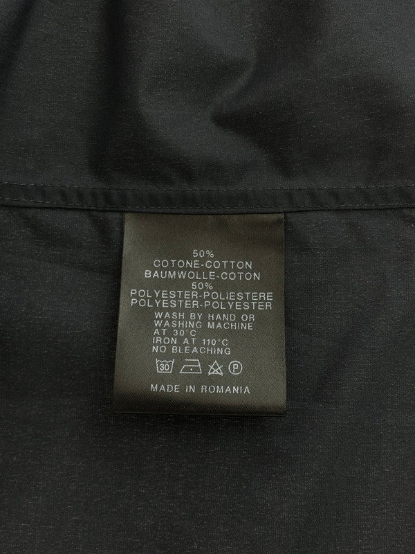 【中古品】【メンズ】 RAF SIMONS ラフシモンズ 20SS OVERSIZED SHIRT WITH PATCHES 201-293-15020-00044 オーバーサイズド シャツ ウィズ パッチーズ 140-231105-kk-02-tag サイズ：44 カラー：ブラック 万代Net店