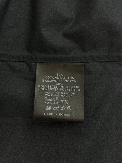 【中古品】【メンズ】 RAF SIMONS ラフシモンズ 20SS OVERSIZED SHIRT WITH PATCHES 201-293-15020-00044 オーバーサイズド シャツ ウィズ パッチーズ 140-231105-kk-02-tag サイズ：44 カラー：ブラック 万代Net店