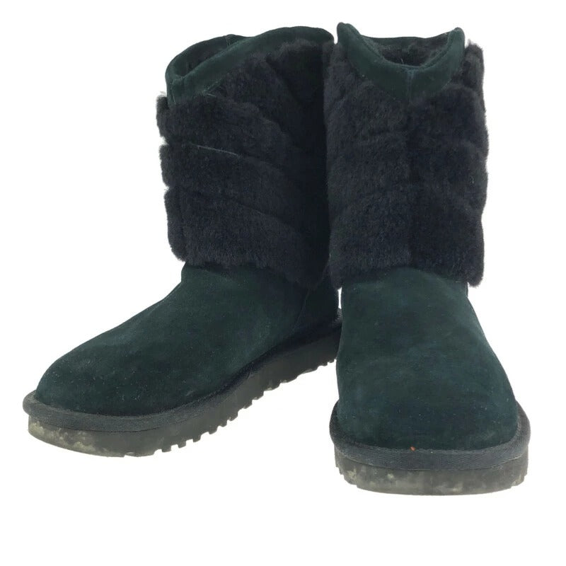 【中古品】【メンズ】 UGG アグ TANIA SHEEPSKIN BOOTS タニア シープスキン ブーツ ムートンブーツ 靴 165-221112-mo-05-tag サイズ：25cm US8 カラー：ブラック 万代Net店