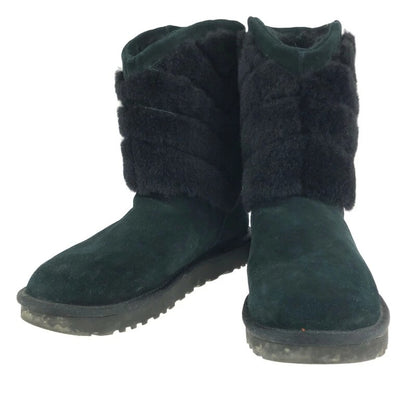 【中古品】【メンズ】 UGG アグ TANIA SHEEPSKIN BOOTS タニア シープスキン ブーツ ムートンブーツ 靴 165-221112-mo-05-tag サイズ：25cm US8 カラー：ブラック 万代Net店