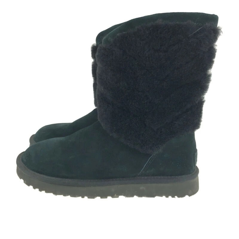 【中古品】【メンズ】 UGG アグ TANIA SHEEPSKIN BOOTS タニア シープスキン ブーツ ムートンブーツ 靴 165-221112-mo-05-tag サイズ：25cm US8 カラー：ブラック 万代Net店