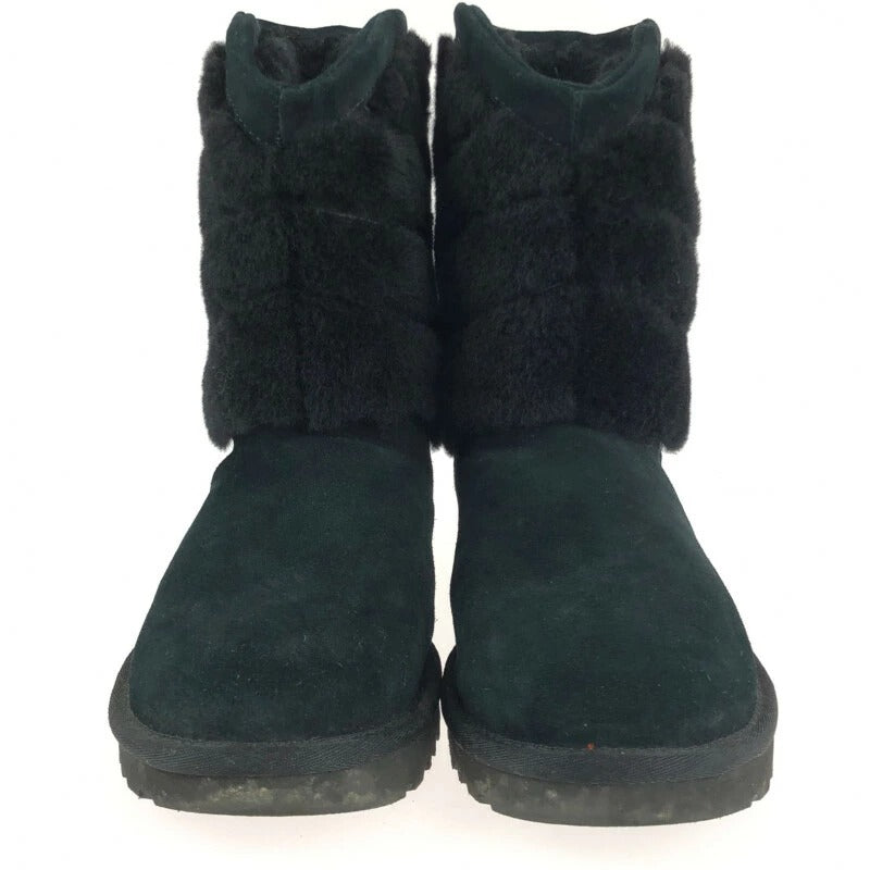 【中古品】【メンズ】 UGG アグ TANIA SHEEPSKIN BOOTS タニア シープスキン ブーツ ムートンブーツ 靴 165-221112-mo-05-tag サイズ：25cm US8 カラー：ブラック 万代Net店