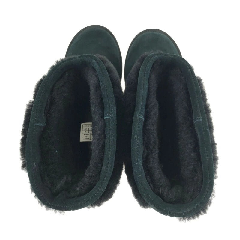 【中古品】【メンズ】 UGG アグ TANIA SHEEPSKIN BOOTS タニア シープスキン ブーツ ムートンブーツ 靴 165-221112-mo-05-tag サイズ：25cm US8 カラー：ブラック 万代Net店