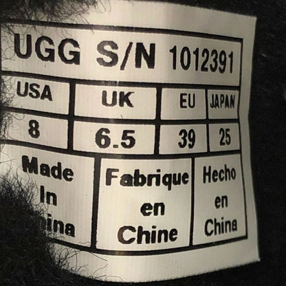 【中古品】【メンズ】 UGG アグ TANIA SHEEPSKIN BOOTS タニア シープスキン ブーツ ムートンブーツ 靴 165-221112-mo-05-tag サイズ：25cm US8 カラー：ブラック 万代Net店