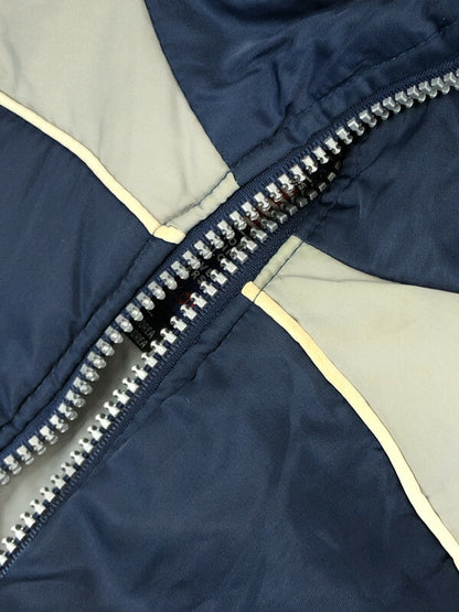 【ジャンク品】【メンズ】 PRO LAYER プロレイヤー PENN STATE NYLON PUFFY JACKET ペンシルベニア大学 ナイロンパフィージャケット 中綿ジャケット アウター 147-230326-hi-12-tag サイズ：L カラー：ネイビー 万代Net店