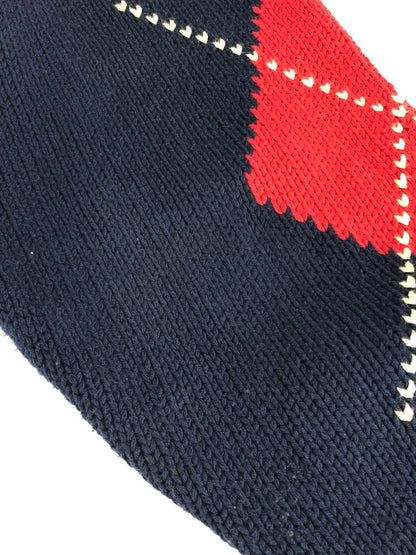 【中古品】【メンズ】 ALLY-HO タリーホー ARGYLE KNIT アーガイルニット セーター 147-230901-mo-24-tag サイズ：XL カラー：マルチカラー 万代Net店