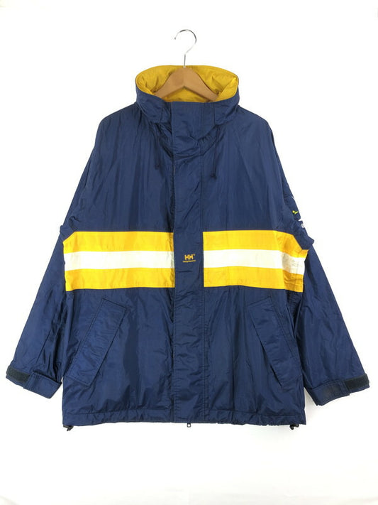 【現状渡し品】【メンズ】 HELLY HANSEN ヘリーハンセン NYLON JACKET HOB0656 ナイロンジャケット アノラックジャケット アウター 144-230924-mo-02-tag サイズ：L カラー：ネイビー 万代Net店