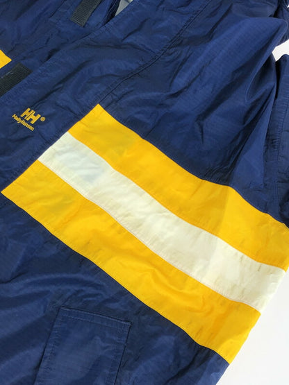 【現状渡し品】【メンズ】 HELLY HANSEN ヘリーハンセン NYLON JACKET HOB0656 ナイロンジャケット アノラックジャケット アウター 144-230924-mo-02-tag サイズ：L カラー：ネイビー 万代Net店