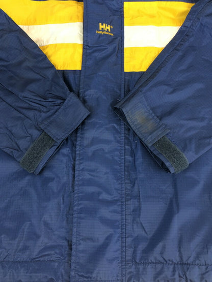 【現状渡し品】【メンズ】 HELLY HANSEN ヘリーハンセン NYLON JACKET HOB0656 ナイロンジャケット アノラックジャケット アウター 144-230924-mo-02-tag サイズ：L カラー：ネイビー 万代Net店