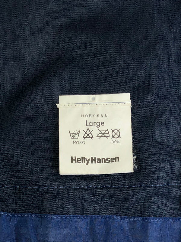 【現状渡し品】【メンズ】 HELLY HANSEN ヘリーハンセン NYLON JACKET HOB0656 ナイロンジャケット アノラックジャケット アウター 144-230924-mo-02-tag サイズ：L カラー：ネイビー 万代Net店
