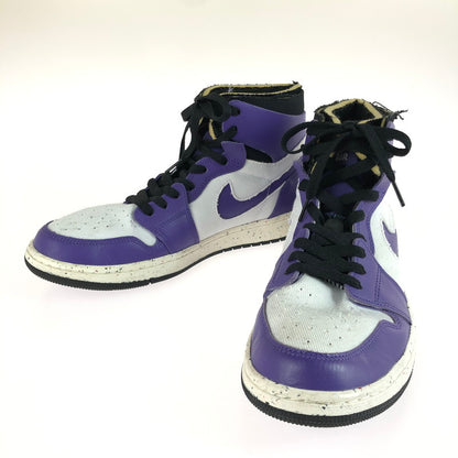 【中古品】【メンズ】 NIKE ナイキ AIR JORDAN 1 HIGH ZOOM COMFORT PURPLE CT0978-501 ナイキ エアジョーダン1 ハイ ズーム コンフォート パープル スニーカー 靴 160-250810-rt-13-tag サイズ：29ｃｍ ＵＳ11 カラー：ダークアイリス/ホワイトブラックセイル 万代Net店