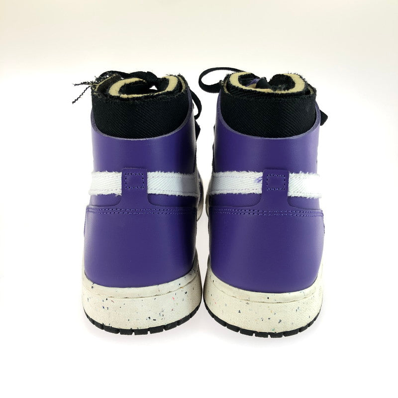 【中古品】【メンズ】 NIKE ナイキ AIR JORDAN 1 HIGH ZOOM COMFORT PURPLE CT0978-501 ナイキ エアジョーダン1 ハイ ズーム コンフォート パープル スニーカー 靴 160-250810-rt-13-tag サイズ：29ｃｍ ＵＳ11 カラー：ダークアイリス/ホワイトブラックセイル 万代Net店