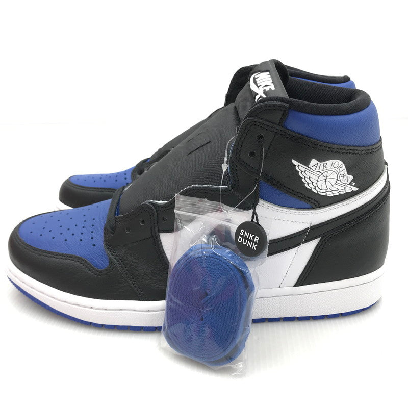 【中古美品】【メンズ】 NIKE ナイキ AIR JORDAN 1 RETRO HIGH OG 555088-041 エアジョーダン 1 レトロ ハイ オリジナル スニーカー 靴 160-250127-na-02-tag サイズ：27cm US 9 カラー：BLACK/BLACK-WHITE-GAME ROYAL 万代Net店