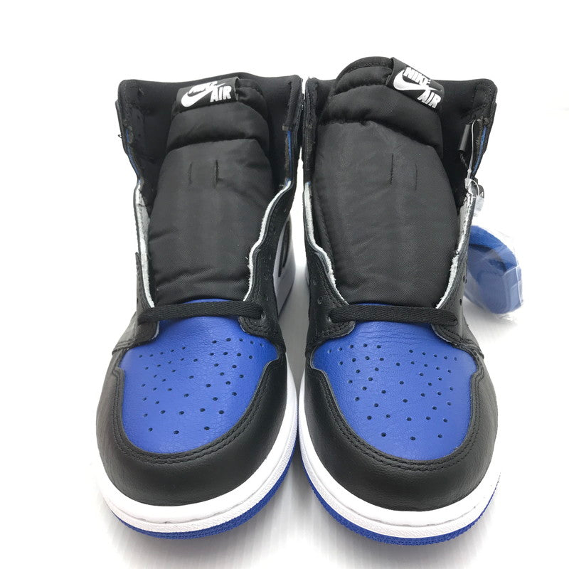 【中古美品】【メンズ】 NIKE ナイキ AIR JORDAN 1 RETRO HIGH OG 555088-041 エアジョーダン 1 レトロ ハイ オリジナル スニーカー 靴 160-250127-na-02-tag サイズ：27cm US 9 カラー：BLACK/BLACK-WHITE-GAME ROYAL 万代Net店