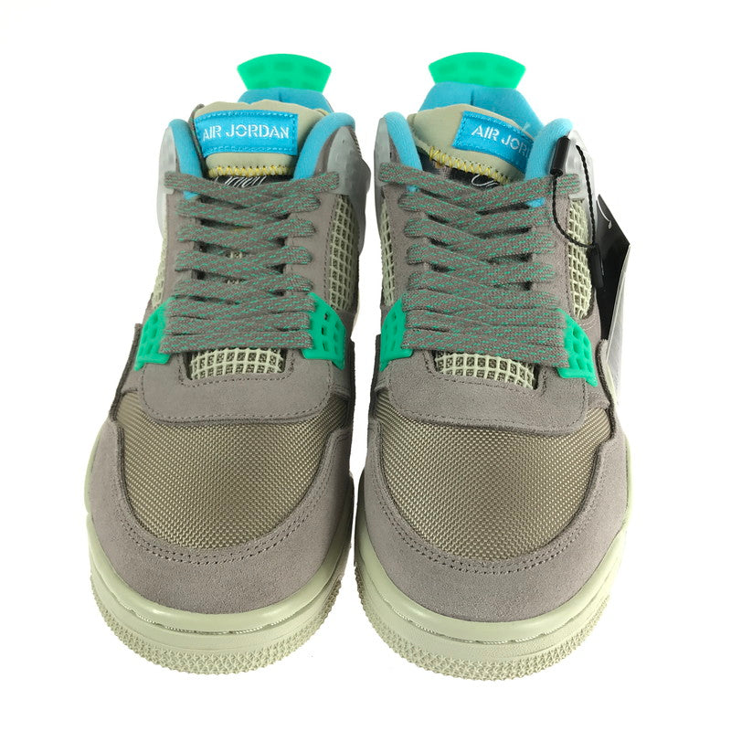 【中古美品】【メンズ】 NIKE ナイキ × UNION ユニオン AIR JORDAN 4 SP TAUPE HAZE DJ5718-242 ナイキ エアジョーダン4 SP トープヘイズ スニーカー 靴 160-240808-hi-4-tag サイズ：27.5cm US 9.5 カラー：TAUPE HAZE/BLUE FURY-KHAKI 万代Net店