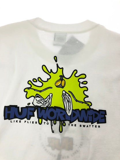 【中古品】【メンズ】 HUF ハフ SS TEE ショートスリーブ Tシャツ 半袖Tシャツ トップス 150-260709-rt-22-tag サイズ：XL カラー：ホワイト 万代Net店
