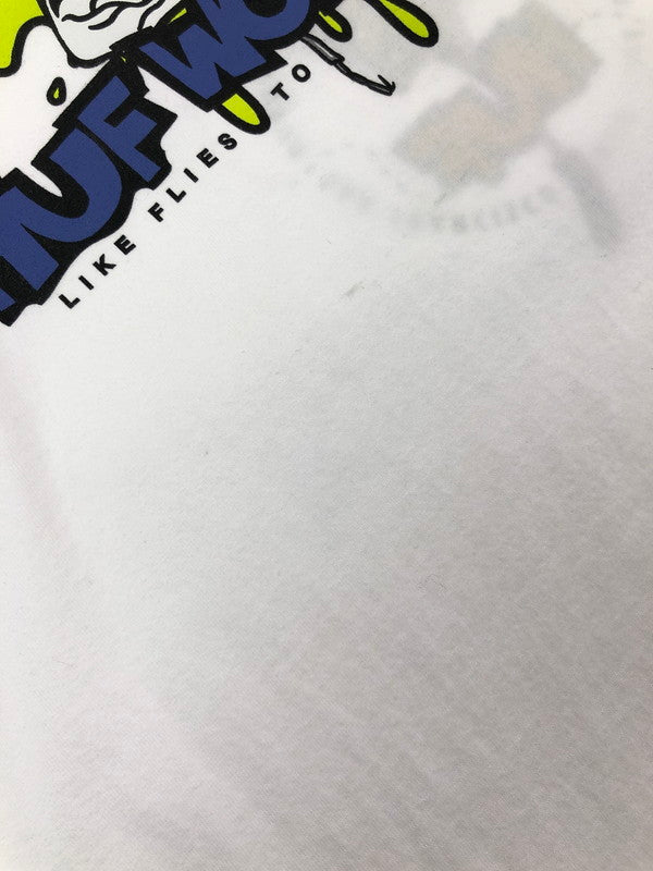 【中古品】【メンズ】 HUF ハフ SS TEE ショートスリーブ Tシャツ 半袖Tシャツ トップス 150-260709-rt-22-tag サイズ：XL カラー：ホワイト 万代Net店