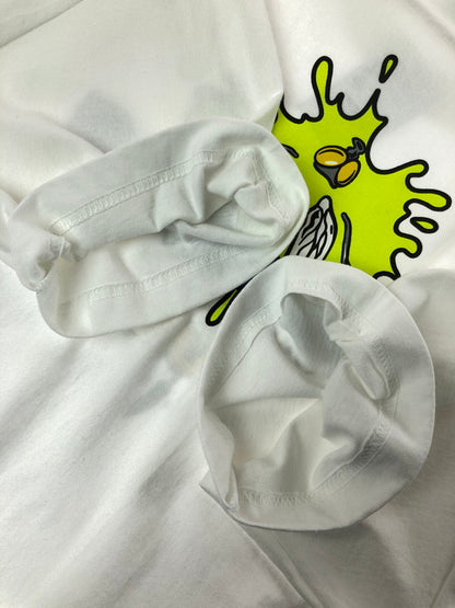 【中古品】【メンズ】 HUF ハフ SS TEE ショートスリーブ Tシャツ 半袖Tシャツ トップス 150-260709-rt-22-tag サイズ：XL カラー：ホワイト 万代Net店